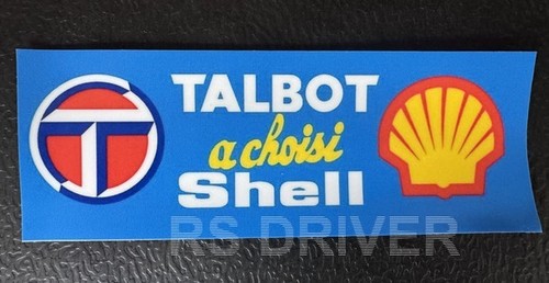 Adhésif sticker talbot - ",