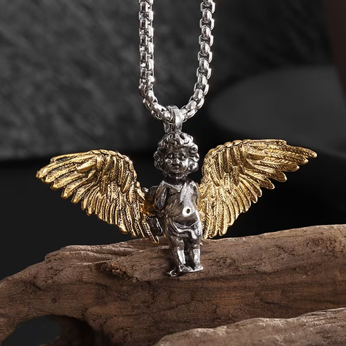 Collier pendentif ailes - , d'ange