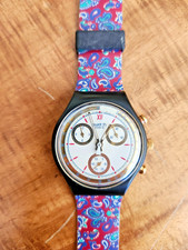 Jolie montre Aswatch vintage colorée années 90