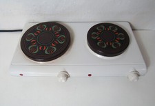 ancienne plaque électrique chauffante camping vintage