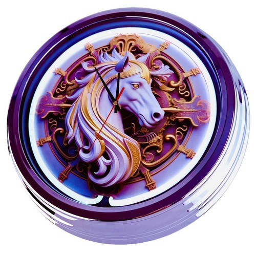 0871 cheval horloge - n-0871,