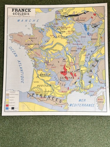 Cartes scolaires anciennes - cartes,