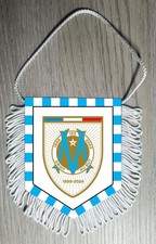 FANION PENNANT WIMPEL FOOTBALL  OM MARSEILLE LOGO ANNIVERSAIRE 125 ANS