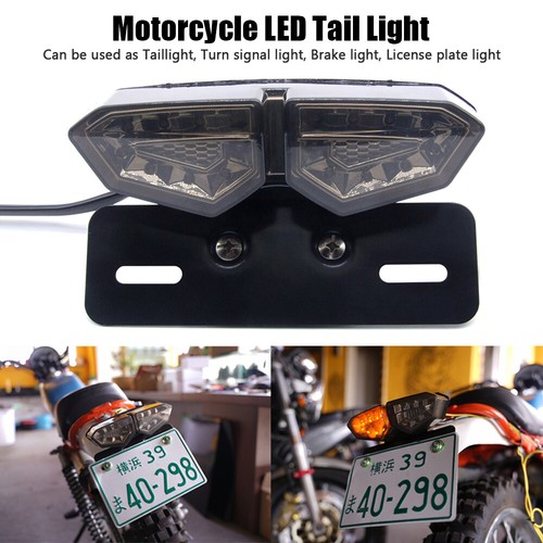 Moto fumee lens led feu - fumee,