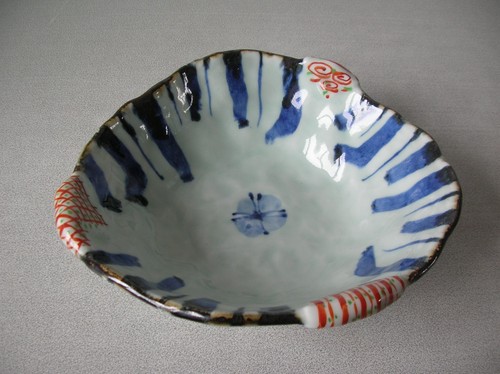 Ancienne céramique plat