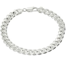 Argent Sterling 8mm Miami
