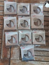 LOT DE 10 PLAQUES CELIANE ALU NEUF