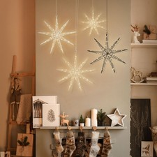 Étoile de Noël LED illuminé