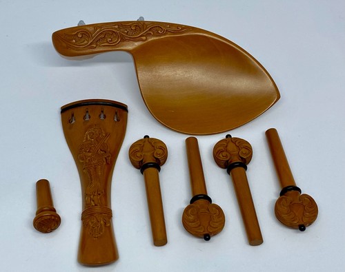 Violon fixations sculpté - fixations,,