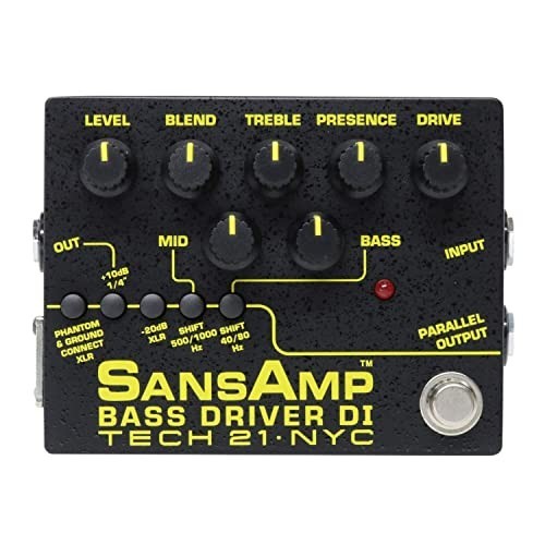 Tech21 sansamp bass driver - sansamp,