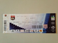 TICKET MATCH LYON - MONACO 12