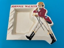 CENDRIER JOHNNY WALKER IVOIRE AVEC DORURE