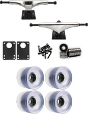 Core 6.0 Longboard Trucks Wheels Package 62Mm X 51.5Mm 83A Clear