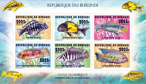 Stamps burundi 2014 perf - burundi,