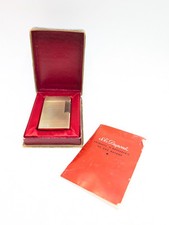 Briquet dupont plaqué or - -,