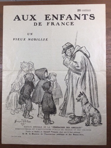 Aux enfants france - aux, 1915
