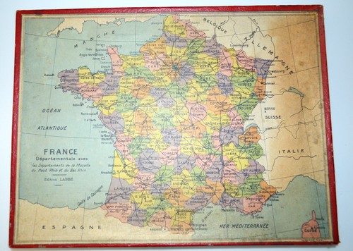 Ancien jeu puzzle bois la - bois,
