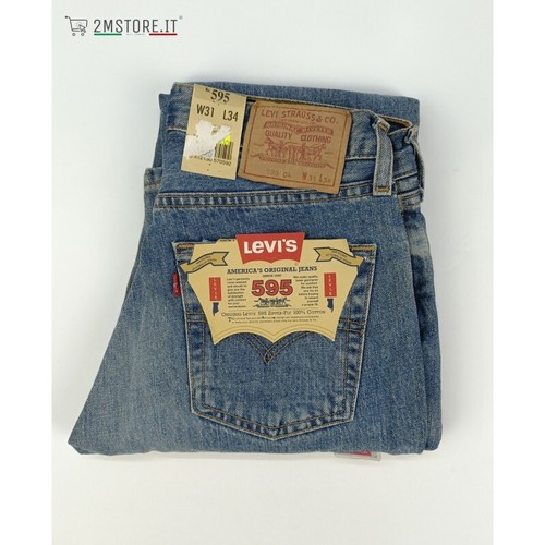 Jeans levi 595 - jeans, stonewash