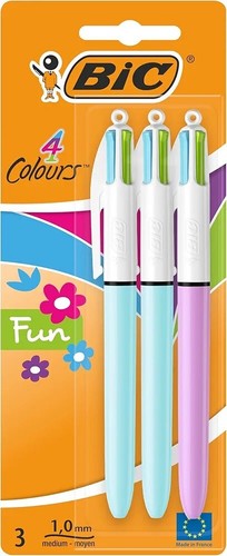 Bic couleurs fun 3 stylos - |,