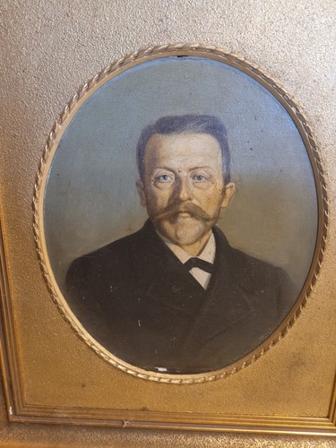 Ancien tableau portrait - ancien, de