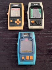 Lot de 3 jeux électroniques vintage 1980 Bandai - Handheld Game