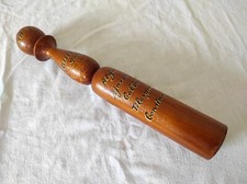 Ancienne Quille de soldat en bois 33cm de haut Militaria Armée