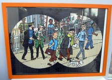 TINTIN HERGE SUPERBE PUZZLE