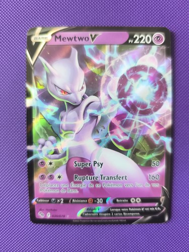 Carte pokémon mewtwo - pokémon,