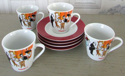 Ensemble tasses 4 - tasses,