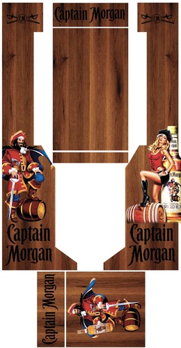 Stickers captain morgan modele - captain,