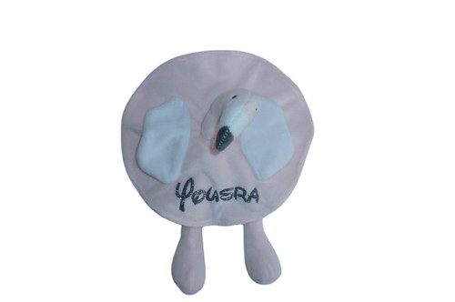Doudou cygne rose plat tom - cygne,