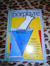 Revue Porphyre, préparateur