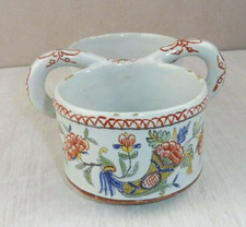 Huilier vinaigrier / service confiture, corne d'abondance Desvres Fourmaintraux