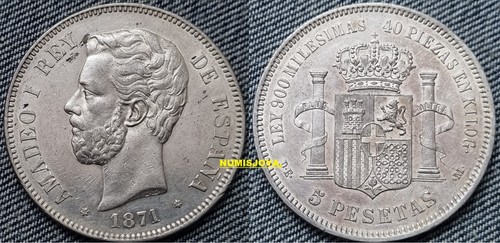 Superbe pièce pesetas - pièce, 5