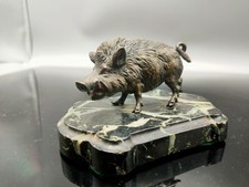 XIXe - Bronze - Sanglier à