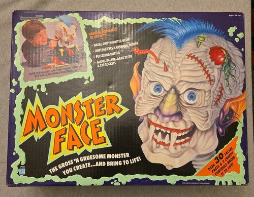 1992 hasbro monster face toy - hasbro,