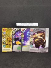 Carte Bakugan sega Battle Brawlers CARTE EN METAL aux choix liste déroulante