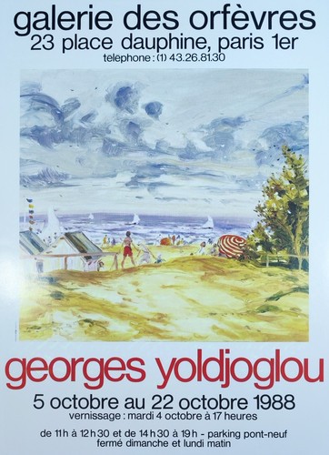 Georges yoldjoglou affiche - yoldjoglou,