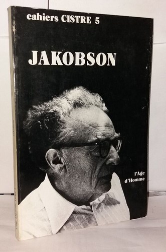 Jakobson cahier cistre - jakobson,