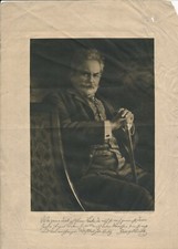 Georg HIRTH photo Emil Otto Hoppé photographie dédicacée signée 