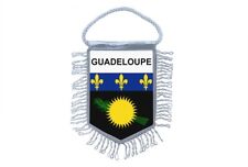 fanion mini drapeau pays voiture decoration guadeloupe gwada