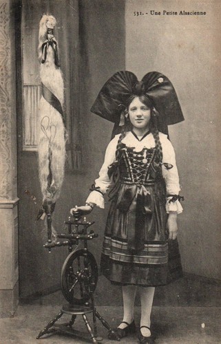 Cpa alsace - alsace, (bas-rhin)