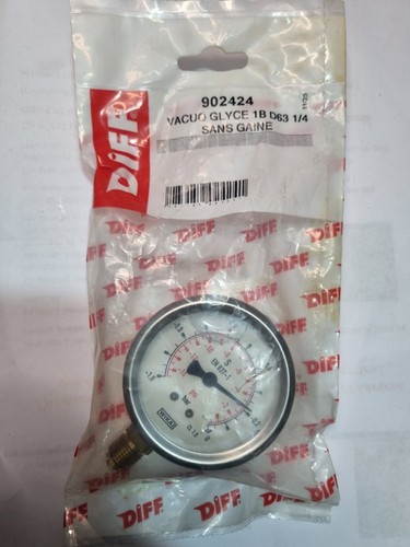 Vacuometre glycerine d63 - vacuometre,