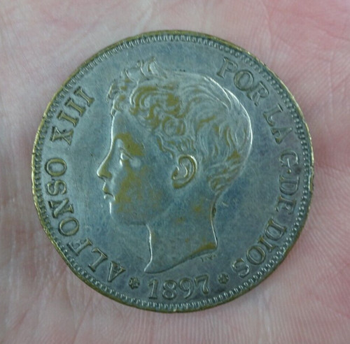 Monnaie pesetas alfonso - 5, xiii