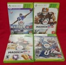XBOX 360 Sport Game Lot Madden NFL Football 11 12 13 16 Tested EA Sports