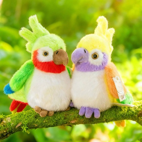 Perroquet réaliste peluche - perroquet,