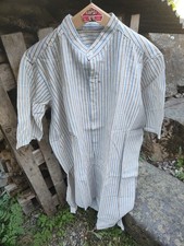 Ancienne Chemise Rayée Bleu