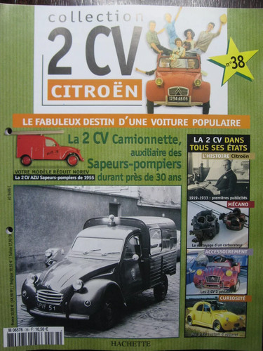 Fascicule citroën 2cv 38 - n°,