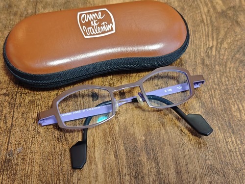 Lunettes titane marron anne - lunettes,