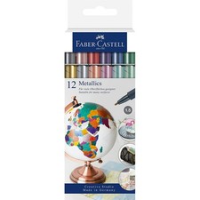 12 marqueurs couleurs